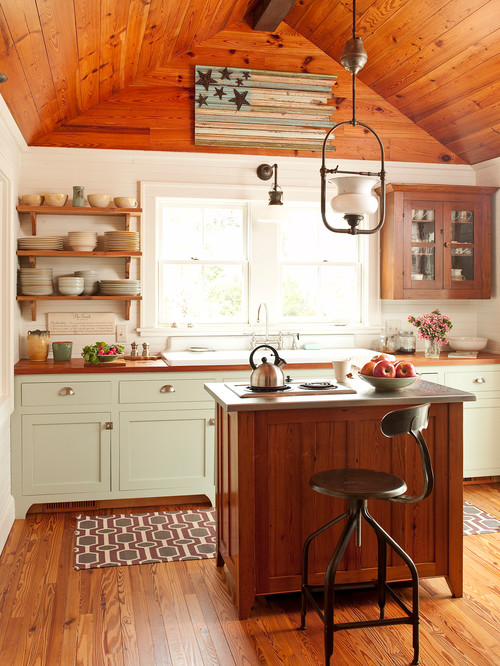Collection of Rustic Kitchens - Town &amp; Country Living