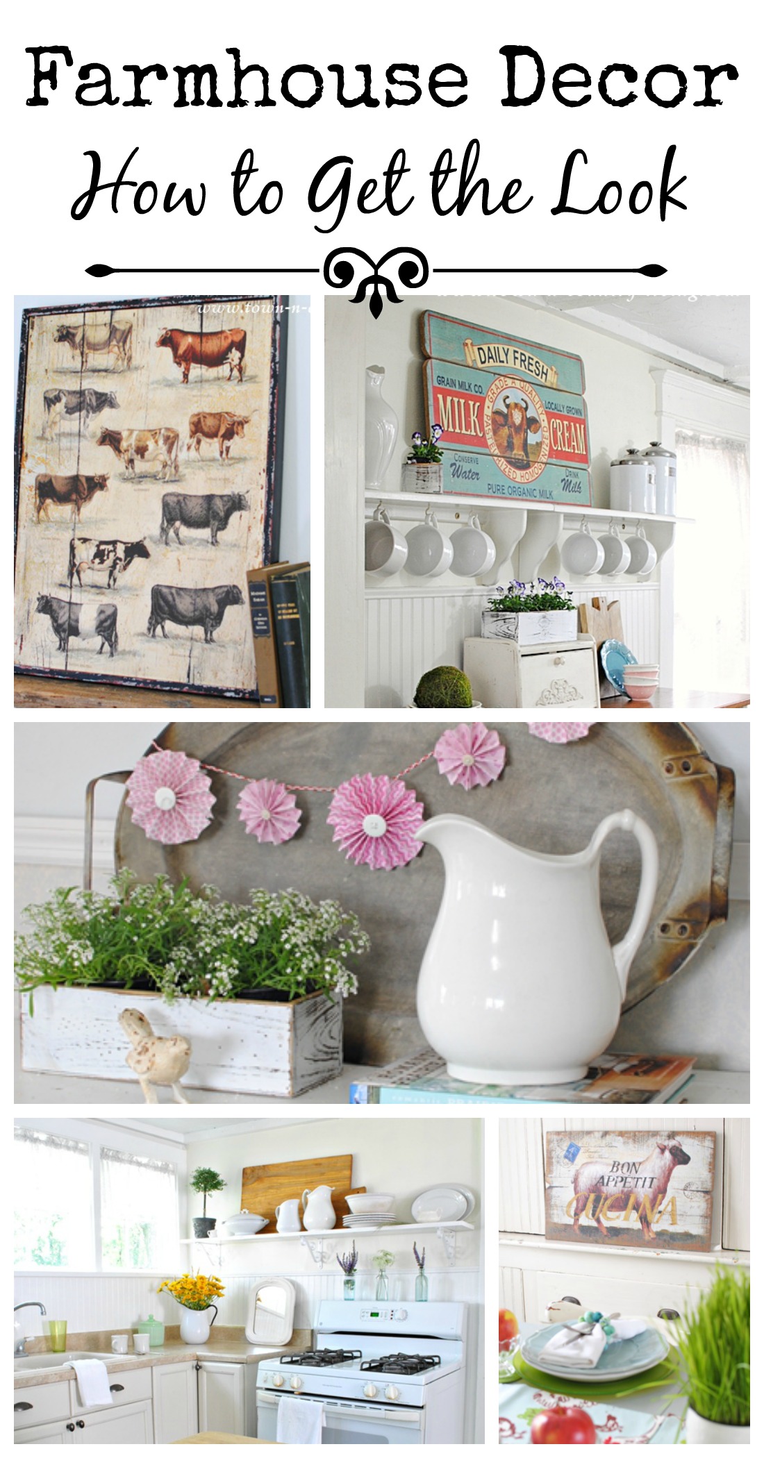 Farmhouse Decor and a $50 Giveaway - Town & Country Living