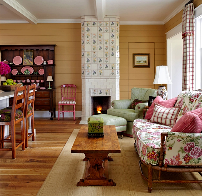 Colorful Farmhouse: Charming Home Tour - Town & Country Living