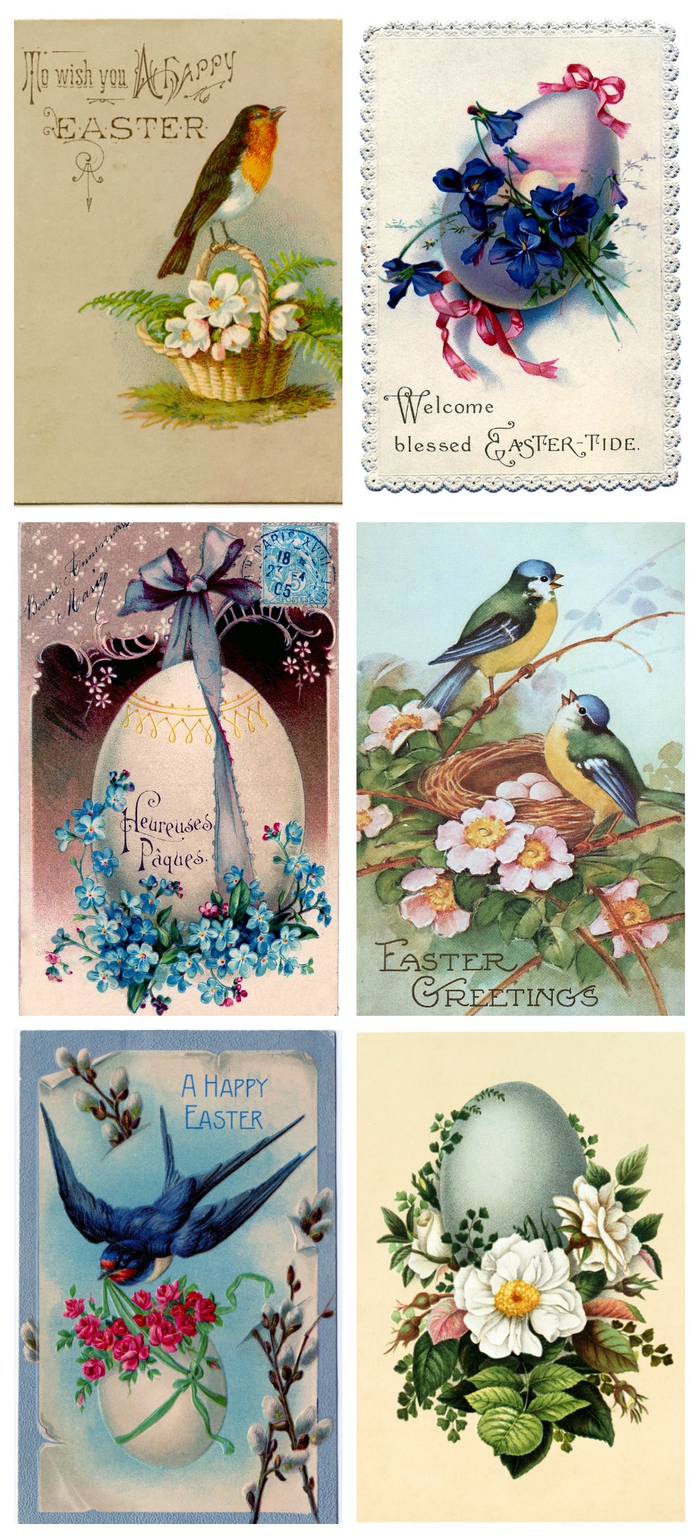 Vintage Easter Printable Town & Country Living