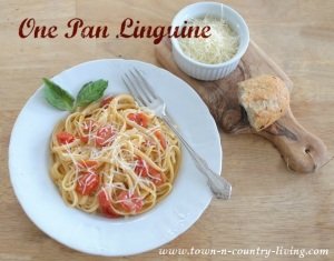 One Pan Linguine Recipe