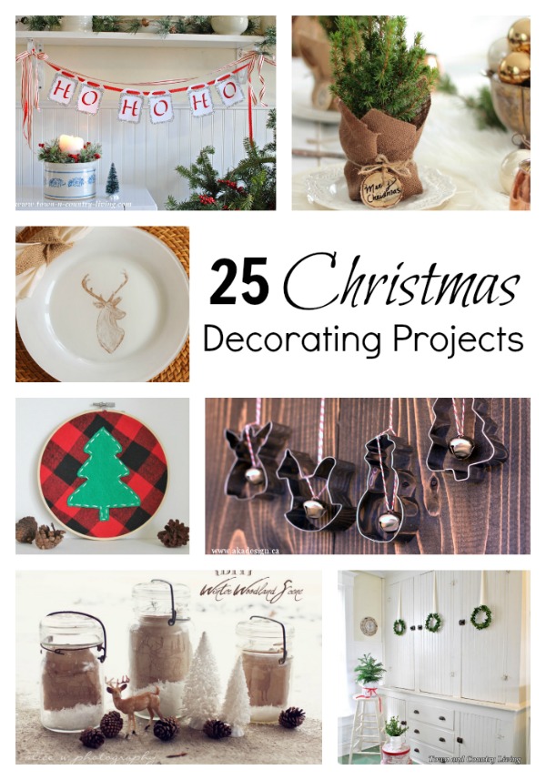 25 DIY Christmas Decorating Projects