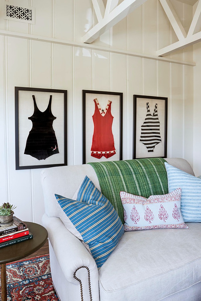 bathing suit wall art