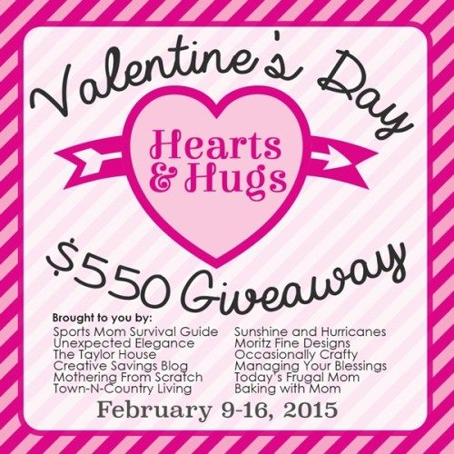Hugs and Hearts Valentine's Day Giveaway