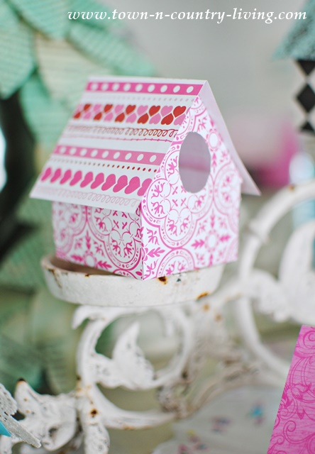 DIY Paper Birdhouses