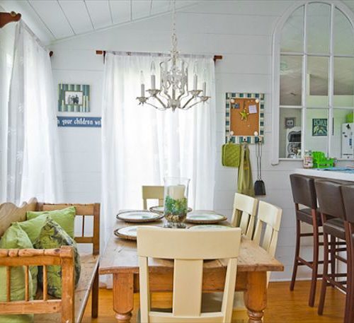 Cottage Style Dining Room at Tybee Tides