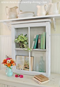 Whitewashed Farmhouse Cabinet - Town & Country Living