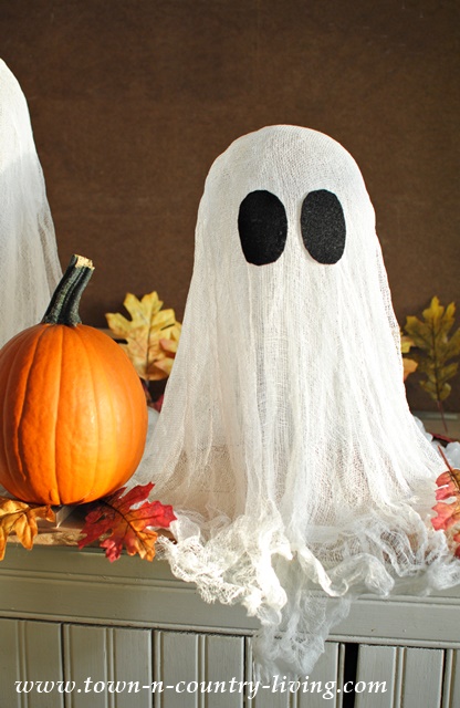 Best DIY Halloween Ghosts! - Town & Country Living