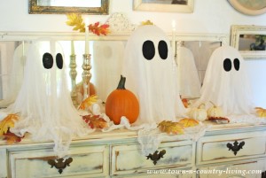 Best DIY Halloween Ghosts! - Town & Country Living