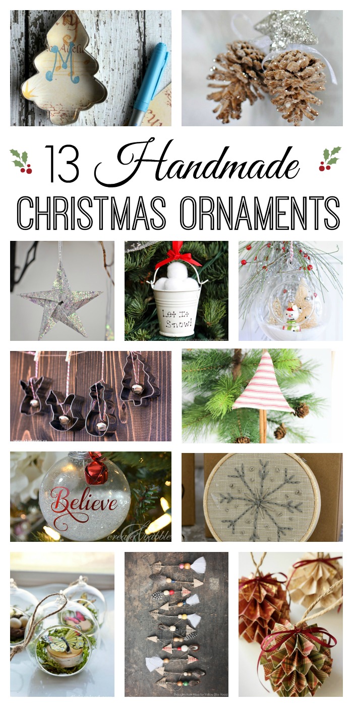 13 Handmade Christmas Ornaments - Town & Country Living