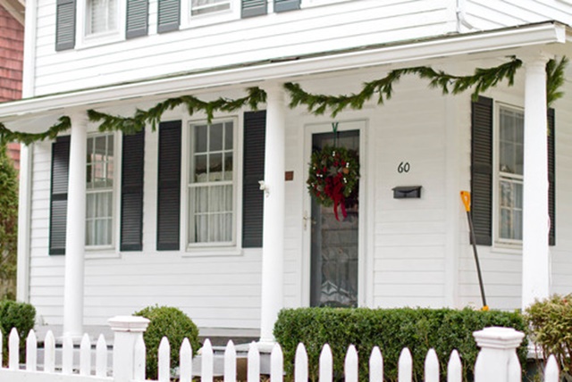 Classic White Farmhouse Porch from Houzz