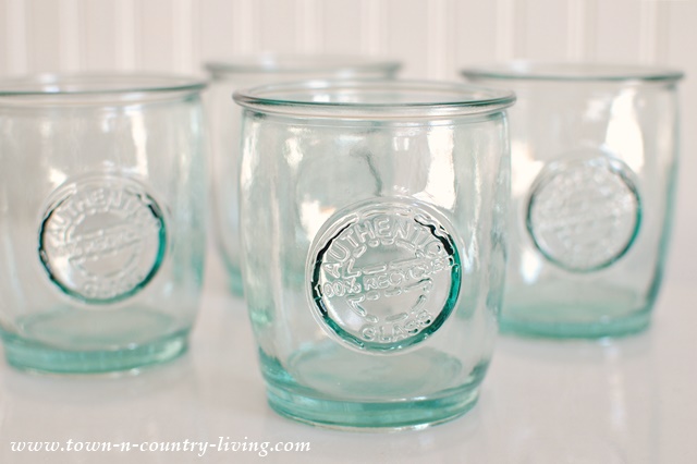 Authentic Recycled Glass Jars for Making Scented Candles