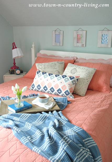 Cotton Bedding for Farmhouse Bedroom