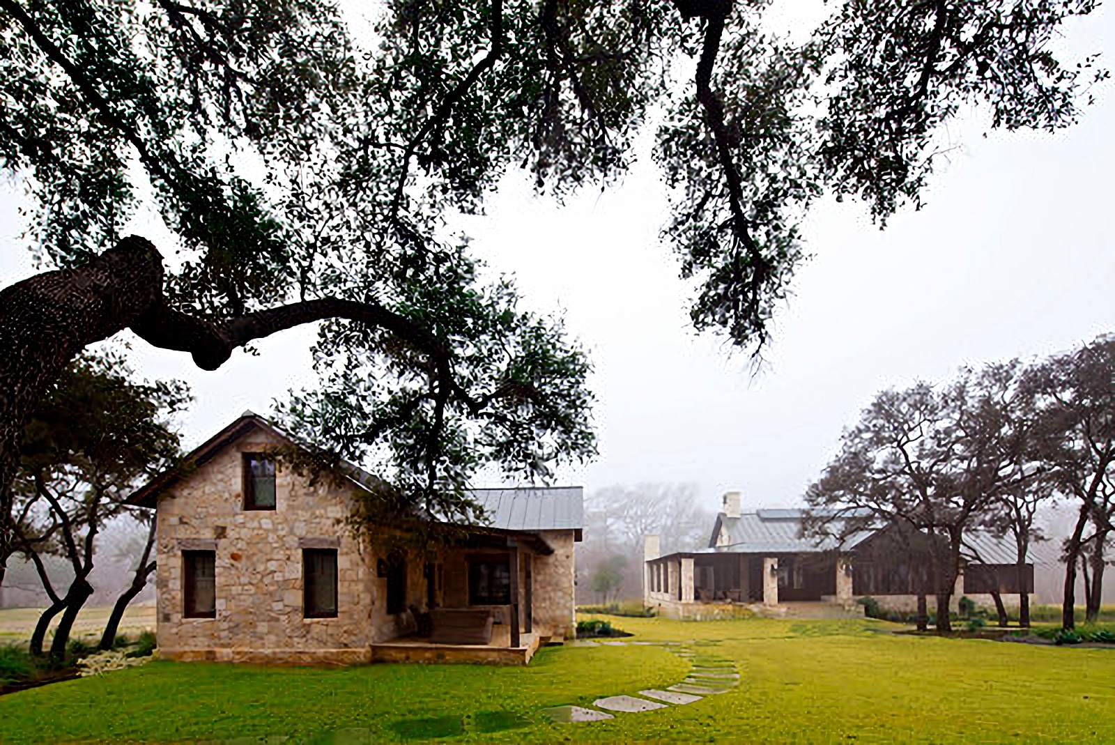 Texas stone ranch and property