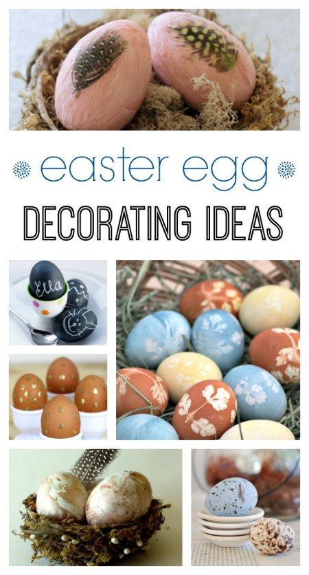 11 Easter Egg Decorating Ideas