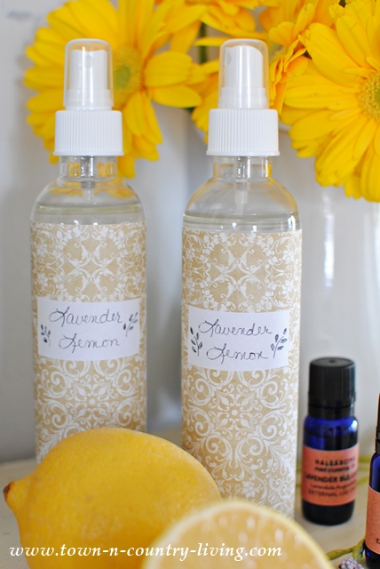 DIY Lavender Lemon Spray
