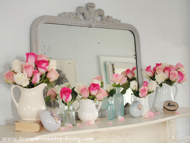 How to Create a Quick Easter Mantel