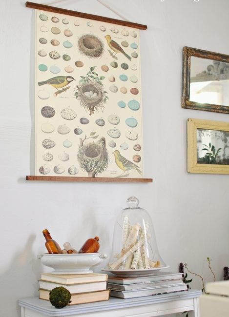 How to Make a Vintage Style Hanging Poster