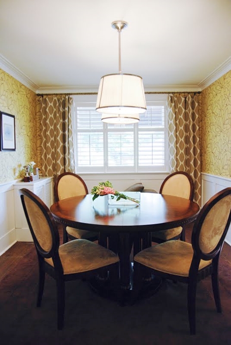 Dining Room with Wainscoting