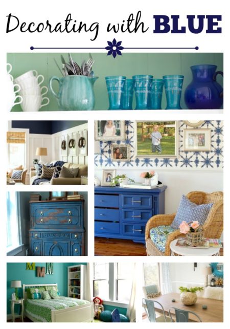 Decorating with Blue: Blogger Roundup