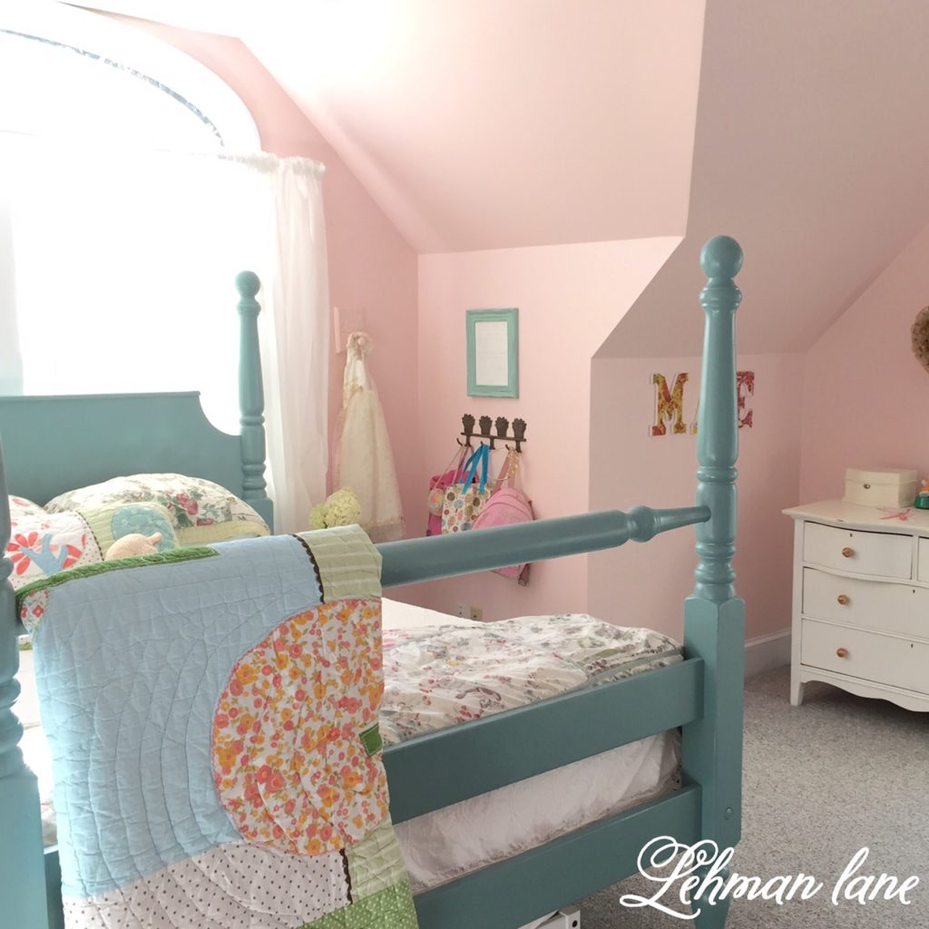 Girl's Bedroom with 4 Poster Bed