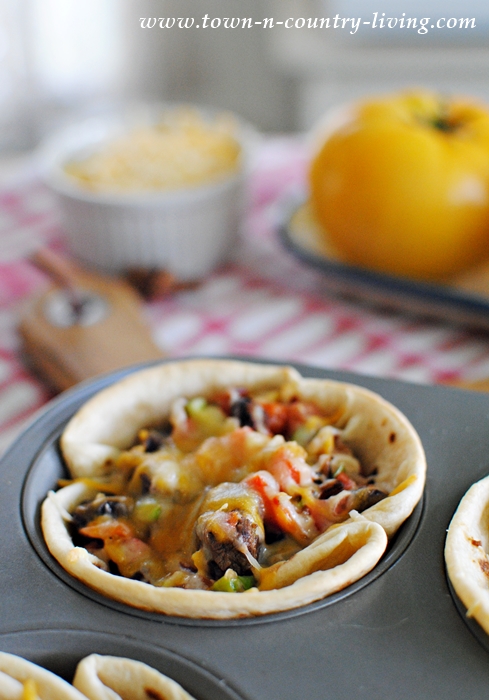 Mexican Burrito Cups - for Lunch or Dinner!