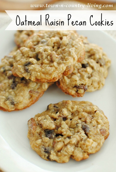 Oatmeal Raisin Pecan Cookies: Mmm, Good!
