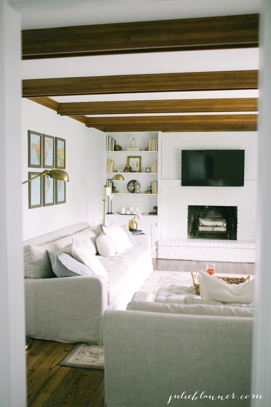Beautiful Family Room at Julie Blanner Blog
