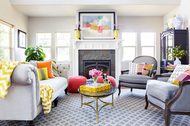 Living Rooms with Beautiful Style - Town & Country Living