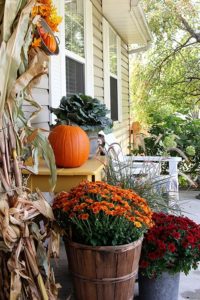 Create a Pretty Fall Porch - Town & Country Living