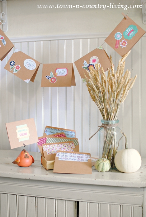 Handcrafted Note Cards: Make Your Own - Town & Country Living