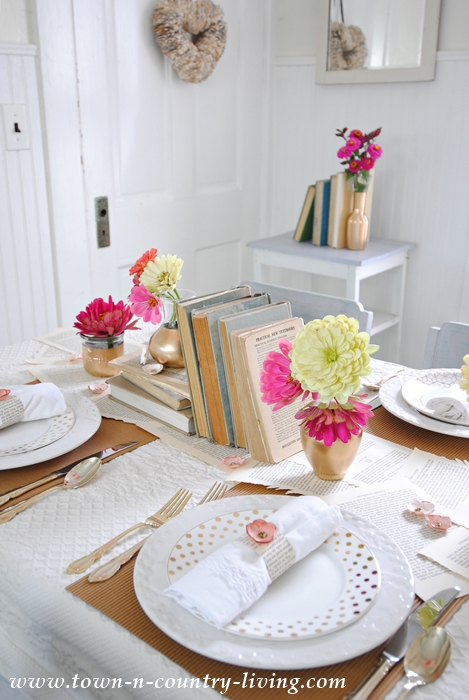 Book Lover's Table Setting
