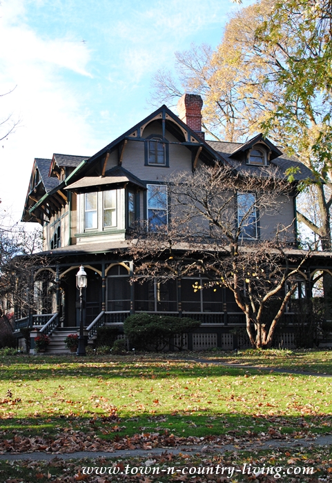 Collection of Victorian and Tudor Style Homes in Riverside, IL.