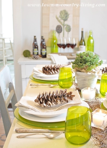 Modern Country Table Setting