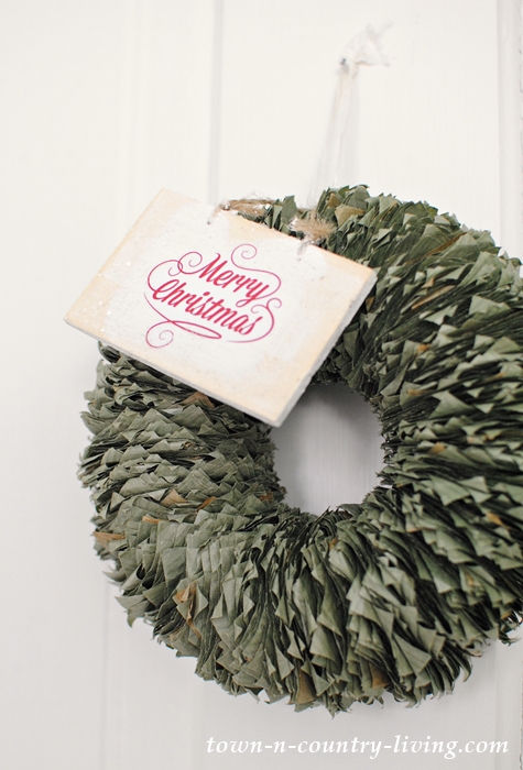 Paper Christmas Wreath