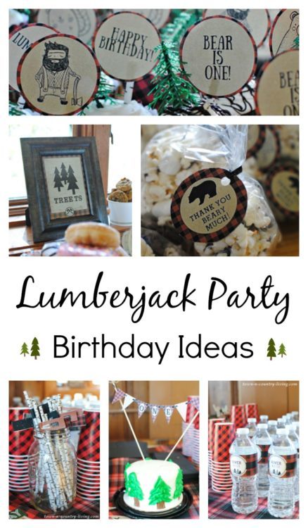 Lumberjack Party Ideas
