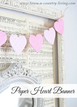 How to Make a Paper Heart Banner