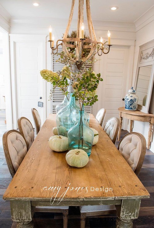 French Country Farmhouse Dining Room
