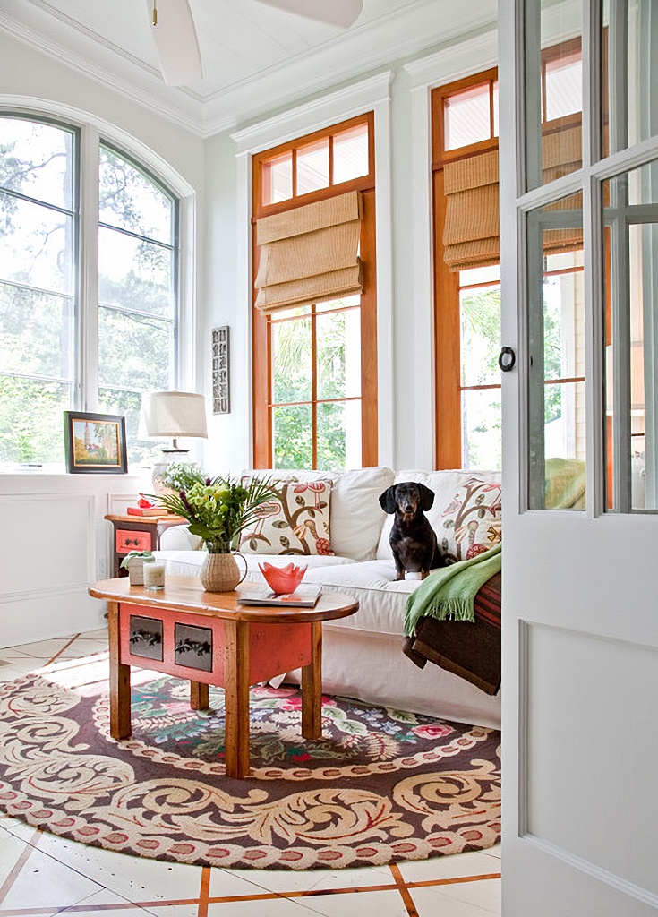 traditional sun room