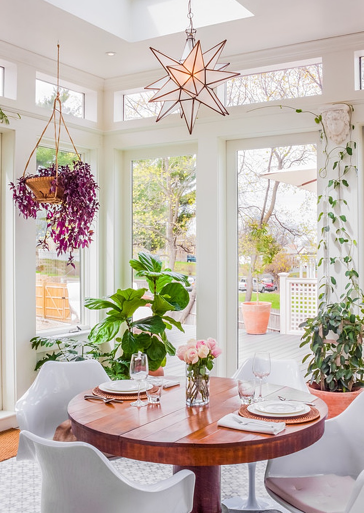 light and bright sun room