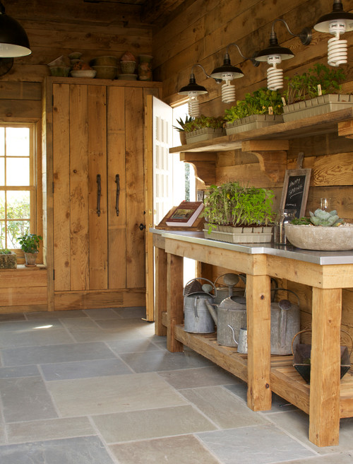 Rustic Potting Shed