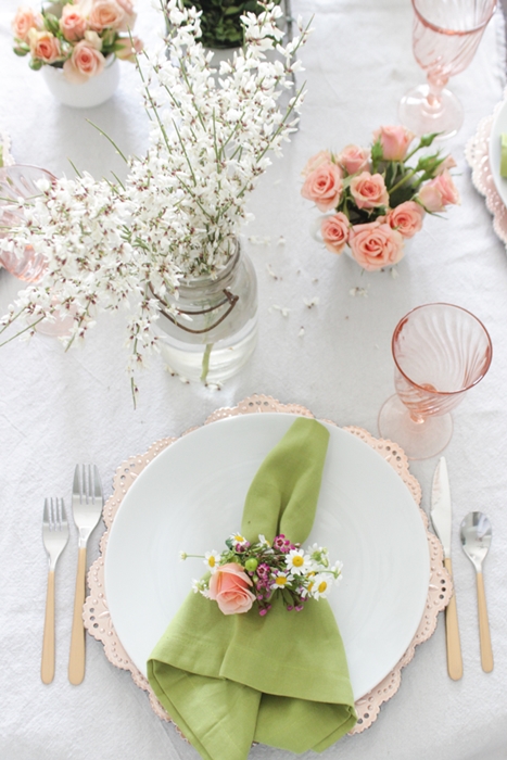 Spring Tablescape by Shades of Blue Interiors