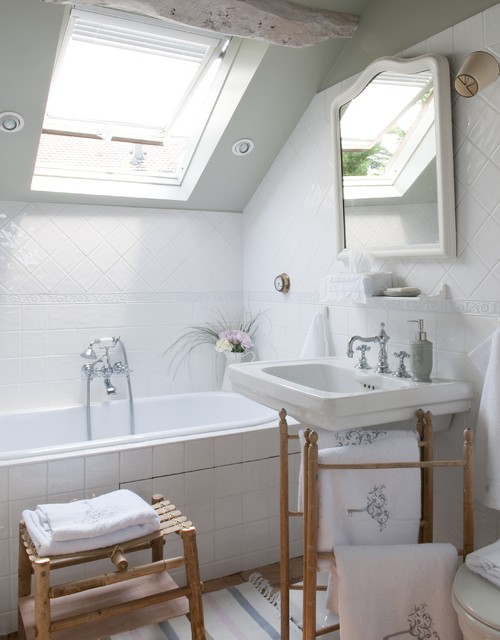 French Country Cottage Bathroom