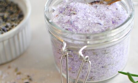 lavender and rosemary bath salts