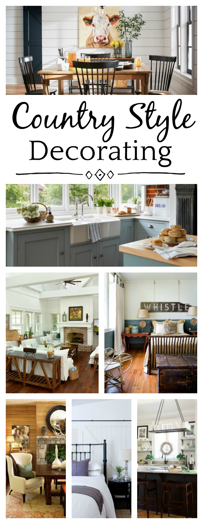Country Style Rooms For A Cozy Home Town Country Living