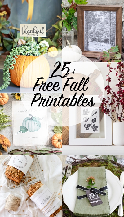 Free Fall Printables for You