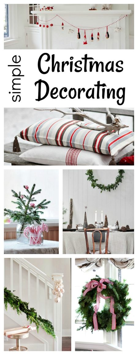 Simple Christmas Decorating Ideas