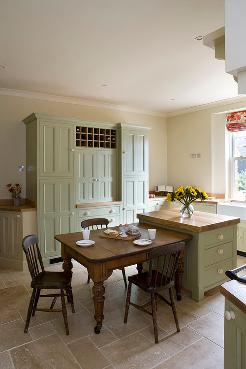 Country Kitchen with Oodles of Storage