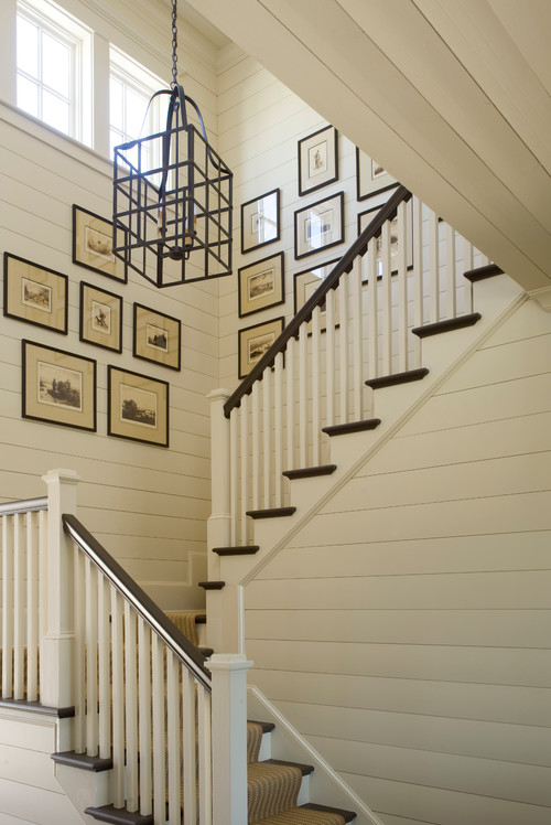 Farmhouse Style Staircase by Phoebe Howard