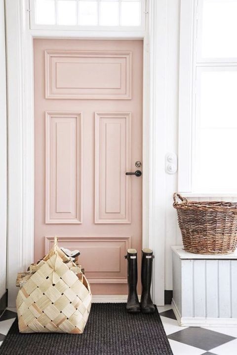 Pink Front Door